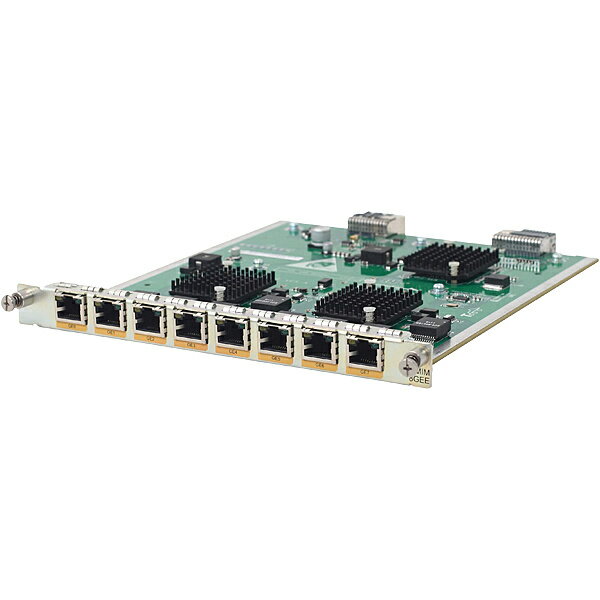 HP JG422A HPE Networking Comware MSR 8-port Gig-T HMIM Module