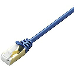 樂天商城 - ELECOM LD-TWSST/BM20 ツメ折れ防止スリムLANケーブル(Cat7準拠)/ 2.0m/ ブルーメタリック