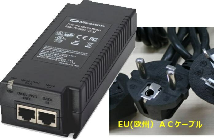 MicrosemiCorporation PD-9501GC-SP/AC-EU PD-9501GC-SP/ AC-JPの代替品。別途日本仕様ACケーブル型名 TA-3(B)+TA-5(A) VCTF 2.0M の手配が必要