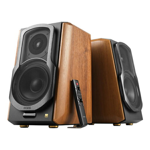 プリンストン ED-S1000MK2-A Edifier 2.0 パワードブックシェルフ スピーカー (ブラウン) プリンストン ED-S1000MK2-A Edifier 2.0 パワードブックシェルフ スピーカー (ブラウン)