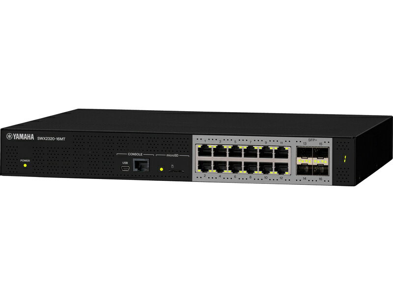 ヤマハ SWX2320-16MT インテリジェントL2スイッチ 12ポート