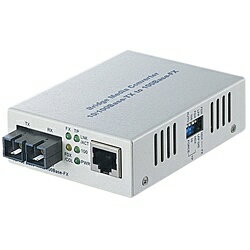 バッファロー LTR2-TX-MFC2R 光メディアコンバータ 2芯マルチモード 100BASE-TX:100BASE-FX(SC) 2km