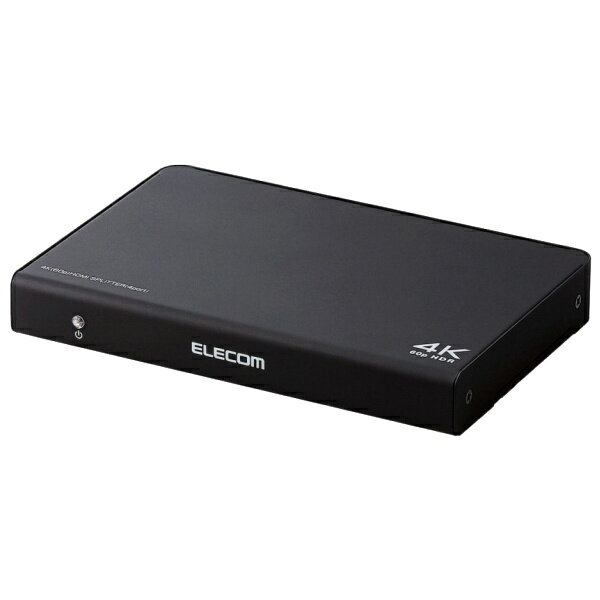 ELECOM VSP-HDP14BK HDMI分配器/ 4K60p対応/ 1入力/ 4出力