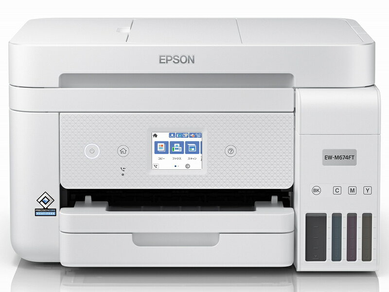 EPSON EW-M674FT A4顼󥯥åʣ絡/ ܥǥ/ 4/ Wi-Fi/ 2.4åѥͥ