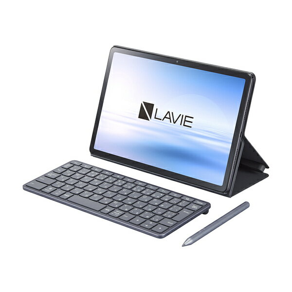 NEC PC-T1165KAS LAVIE Tab T11 T1165/ KAS ルナグレー/ CPU：Mediatek Helio G88/ メモリ：8GB/ ストレージタイプ：eMMC・128GB/ OS：Android 14/ 11.0型/ SIMスロット：無し