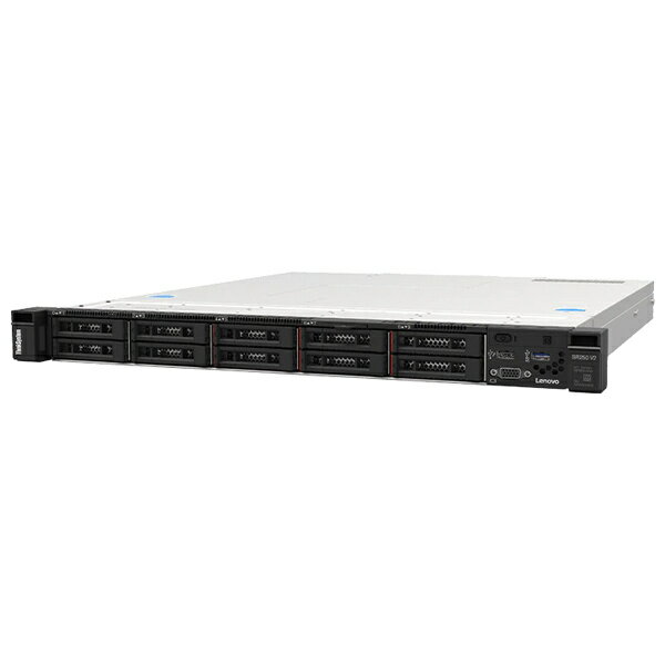 IBM 7D7QA00MJP ThinkSystem SR250 V2(HS 3.5)/ Xeon E-2334(4) 3.40GHz-3200MHz×1/ PC4-25600 16.0GB(16×1)/ OSなし/ ラック/ POW(450W×1)/ 3年保証9x5(CRU-NBD)/ SS90 その1
