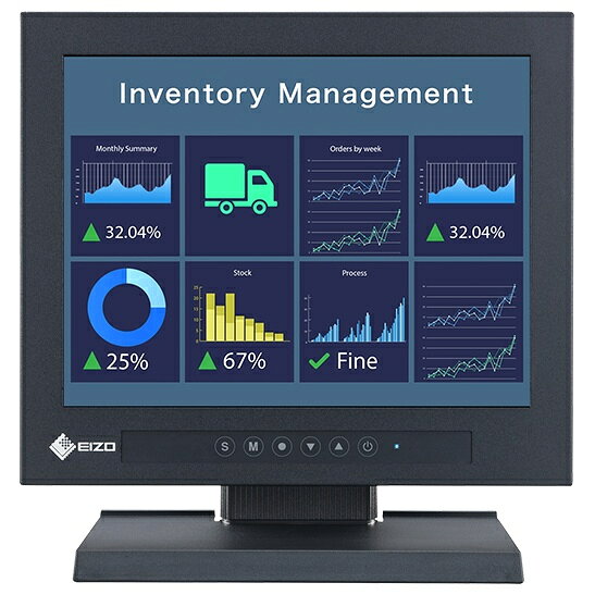 EIZO FDX1004-TBK 液晶ディスプレイ 10.4型/ 1024×768/ DisplayPort、HDMI、D-Sub/ ブラック/ スピーカー：なし