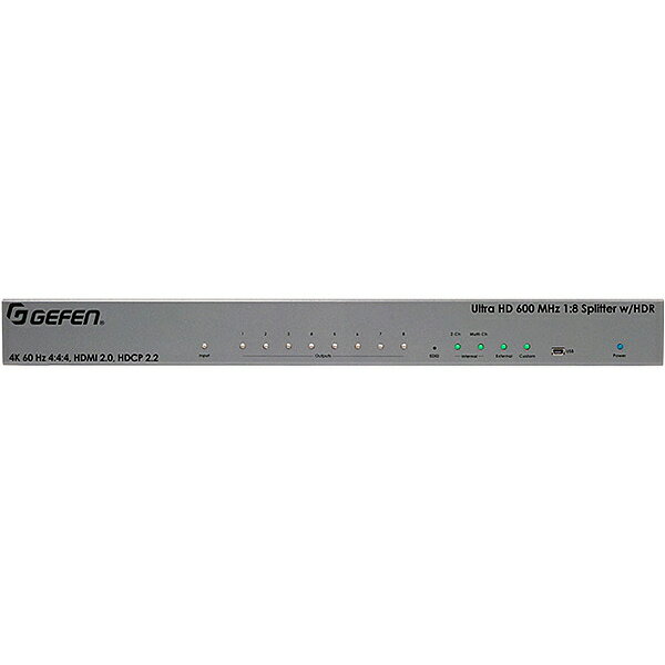 Gefen EXT-UHD600-18 1:8 HDMI分配機