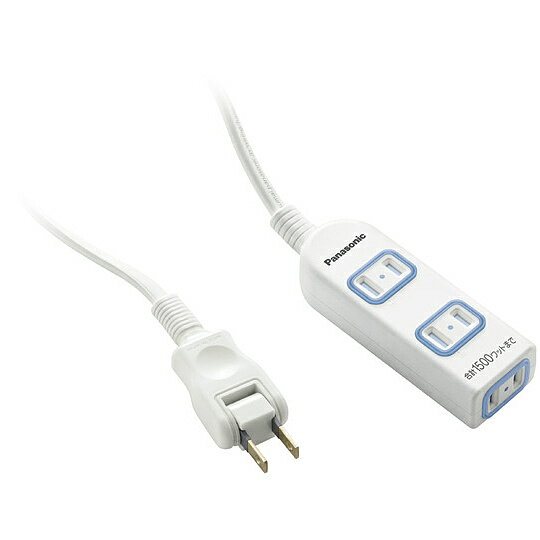 Panasonic WHF21033WP ザ・タップF ジャストフィット（3コ口）（スナップキャップ・30cmコード付）（タイプX）（ホワイト）