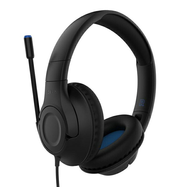 belkin ENA011qcBK SoundForm Inspire 有線オーバーイヤーヘッドセット