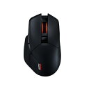 POWERCOLOR ALPHYN AM10 Wireless Mouse/ ワイヤレスゲーミングマウス/ ブラック/ Bluetooth/ 2.4GHzドングル/ 有線接続に対応/ 超高速8000Hzポーリングレート/ 高性能26000DPIセンサー