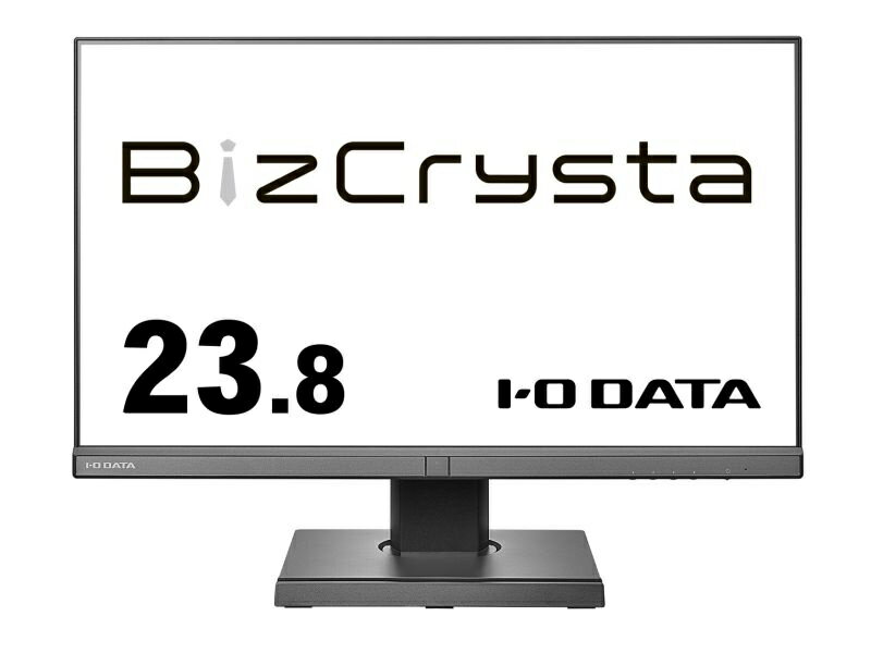 IODATA LCD-BC241DB-F ワイド液晶ディスプレイ 23.8型/ 1920×1080/ HDMI、DisplayPort、USB Type-C/ ブラック/ スピーカー：あり/ 「5年保証」「無輝点保証」/ 昇降/ 回転