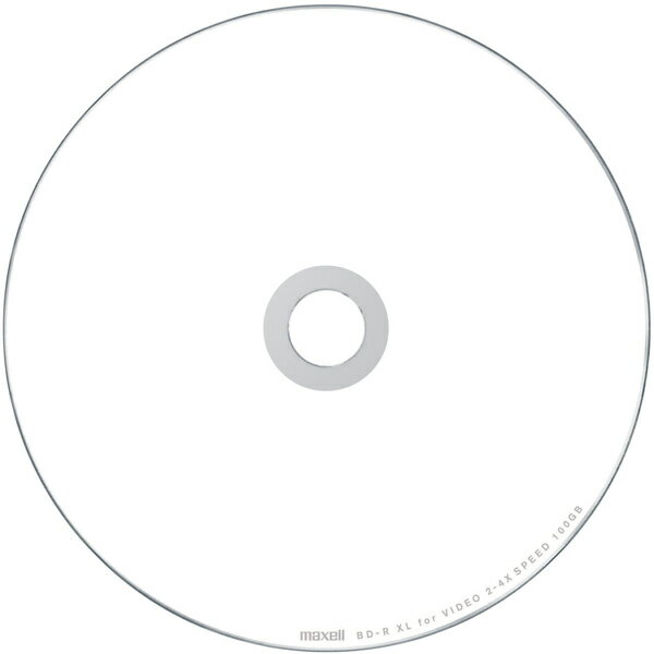 Maxell BRV100WPE.3J 録画用ブルーレイディスク BD-R XL（24倍速対応） 720分/ 3層100GB 3枚