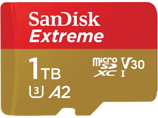 SanDisk SDSQXAV-1T00-JN3MD SanDisk Extreme microSDXC UHS-Iカード 1TB SanDisk SDSQXAV-1T00-JN3MD SanDisk Extreme microSDXC UHS-Iカード 1TB