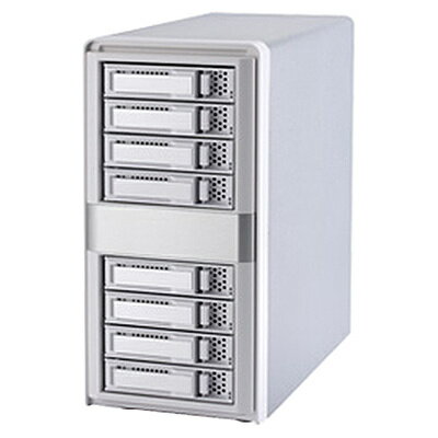 ARECA ARC-4038ML SATA III HDD8台搭載 外付型　JBODケース　Expanderなし