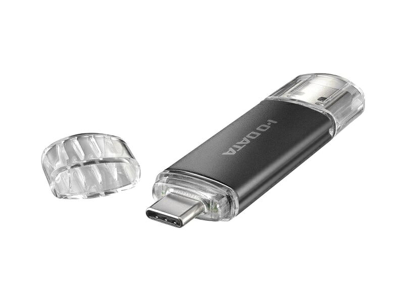 アイオーデータ U3C-STD16G/K USB-A＆USB-C搭載USBメモリー（USB3.2 Gen1） 16GB ...
