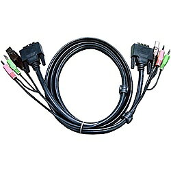DVI-Iシングルリンクケーブル 1.8m CS1768専用のDVI-Iケーブルです。 詳細スペック 電気用品安全法(本体)非対象 電気用品安全法(付属品等)非対象