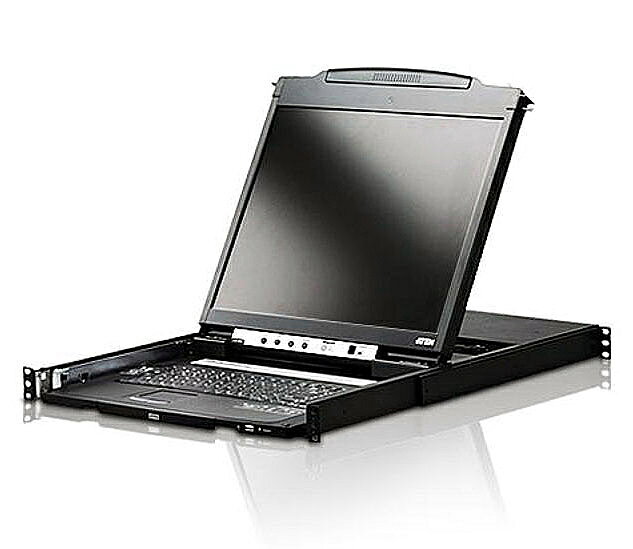 ATEN CL5800NJJL 19インチLCDコンソールドロワー/ ロングレール