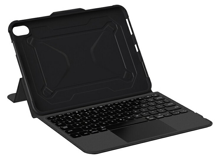プリンストン UAG-BTKB-02-JP/10 UAG社製 10.9インチiPad（第10世代）用 トラックパッド搭載Bluetoothキーボードケース （ブラック/ アッシュ）