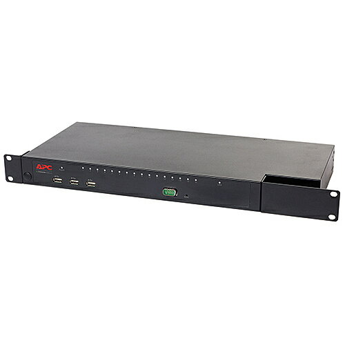 シュナイダーエレクトリック KVM1116R APC KVM 2G、Digital/ IP、1 Remote/ 1 Local User、16 Ports wi..