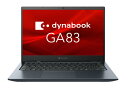 東芝 A6A1XYL821HA dynabook GA83/ XY (AMD Ryzen 5 7430U/ 16GB/ SSD・512GB/ ODD無/ Win11Pro 24H2/ Office H&B 2024/ 13.3型FHD)