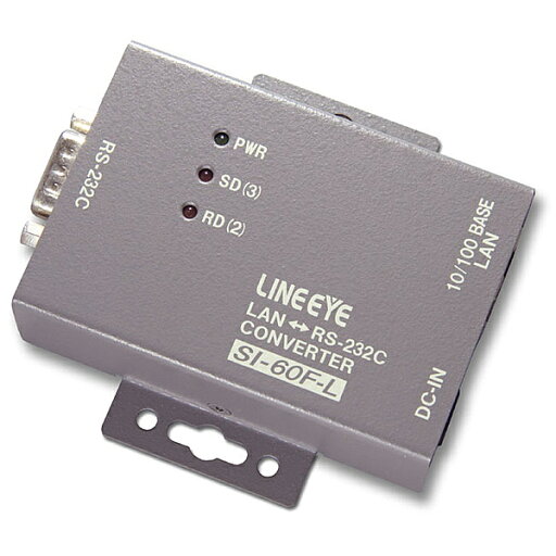 ラインアイ SI-60F-L 小型インターフェースコンバータ LAN<=>RS-232C Dsub9 壁掛タイプ ラインアイ SI-60F-L 小型インターフェースコンバータ LAN<=>RS-232C Dsub9 壁掛タイプ