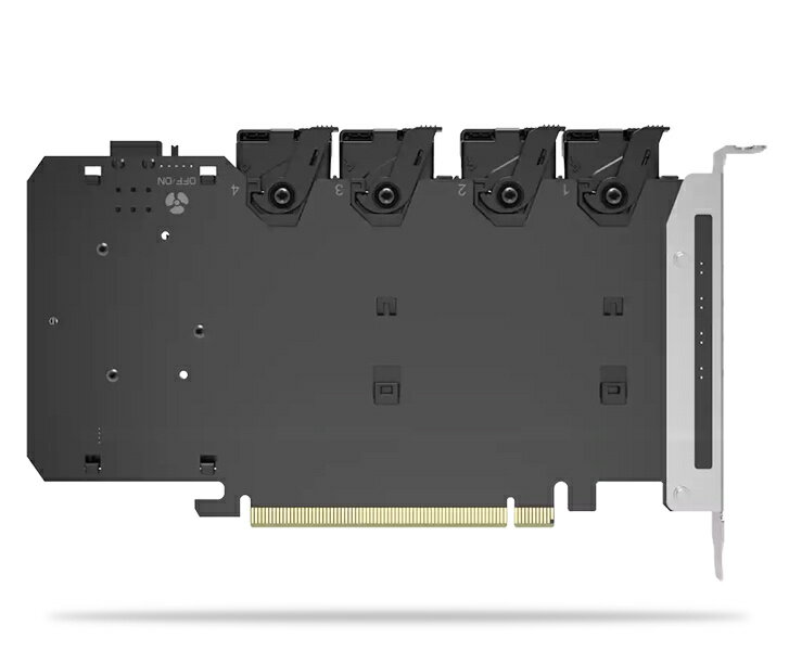 ICY DOCK MB204MP-B 4 x M.2 NVMe SSD搭載用リムーバブルアダプタ PCIe5.0 x16拡張スロット用（PCIe分岐機能が必要） - Image 3