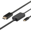 ラトックシステム RS-UCHD4K60-2M USB Type-C to HDMI 変換ケーブル(PD対応・2m)