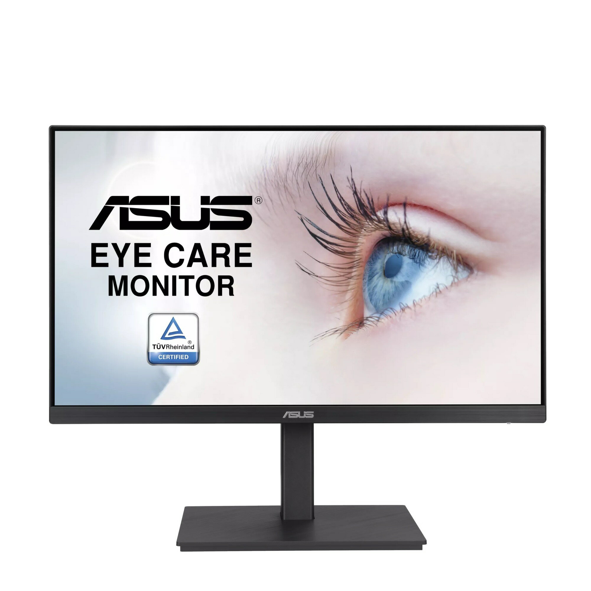 ASUS TeK VA27EQSBY ワイド液晶ディスプレイ 27型/ 1920×1080/ DisplayPort、HDMI、アナログRGB、USBハブ/ ブラック/ スピーカー内蔵/ 画面回転高さ調整/ 5年保証/ ブルーライト減軽