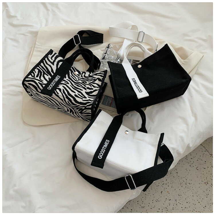 レディース 2WAY ショルダーハンドバッグ ハンドバック 肩斜め掛けショルダーバッグ 小さめ バッグ ミニ カジュアル シンプル ペアルック ブラック ホワイト しましま