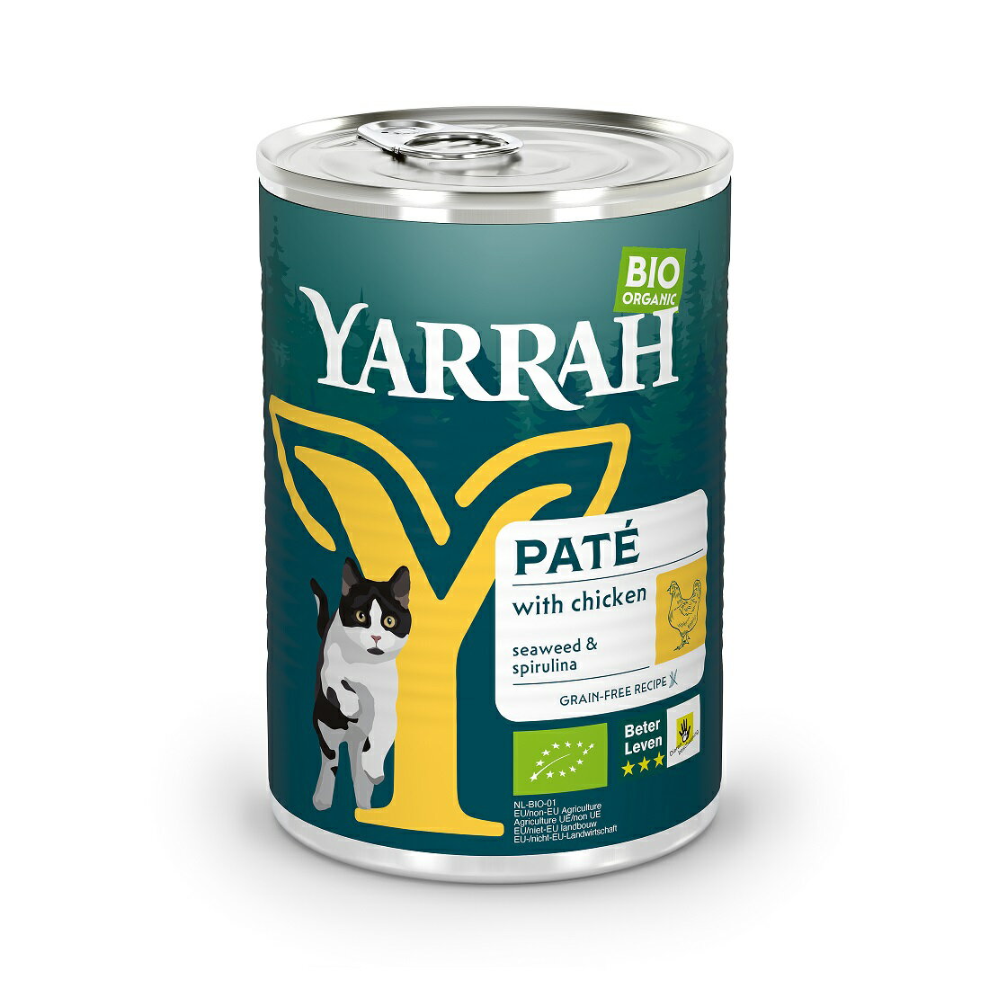 Rakuten - ヤラー　キャットディナーチキン缶 400g[YARRAH] 【缶詰　ウェットフード　猫用　パッケージリニューアル】○
