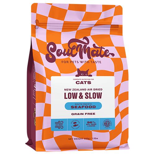 Rakuten - ソウルメイト　エアドライ　シーフード　500g 　キャットフード【SoulMate 猫】○