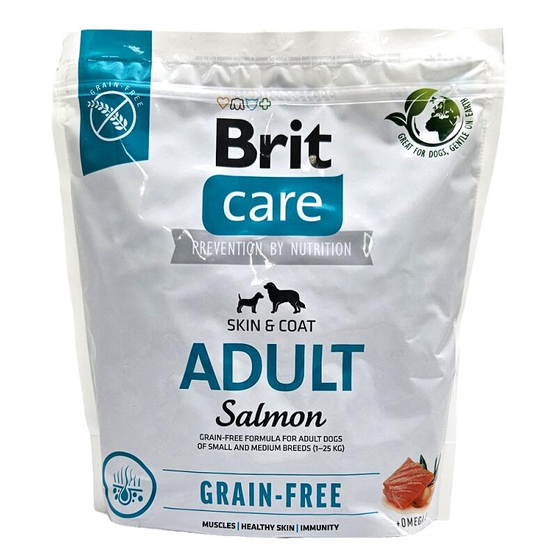 Brit ケア グレインフリー アダルト 1kg【ブリットケア　犬　ドッグフード】○