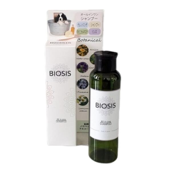 ビオシス オールインワンシャンプー 150ml 【BIOSIS 犬猫 シャンプー INO】 ○