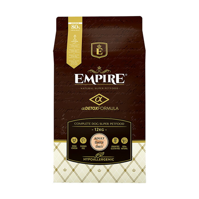 樂天商城 - エンパイア アダルトデイリー 小粒 12Kg【EMPIRE　ジビエ　ドッグフード　】 ○
