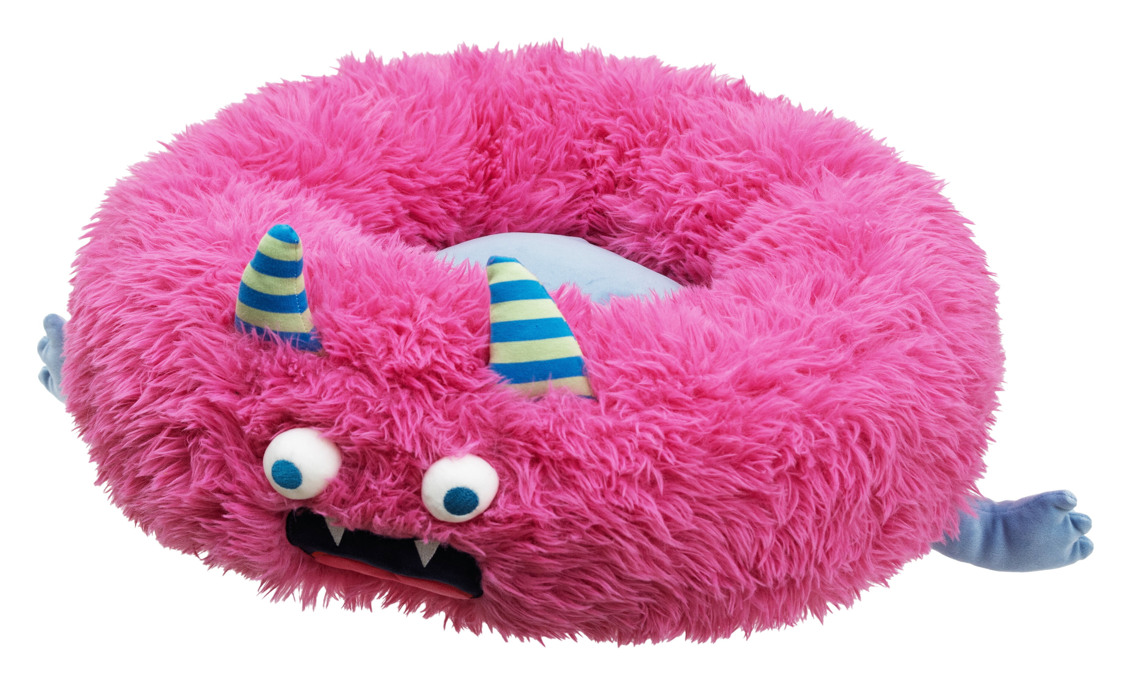 カラフルモンスターズ　ボリュームベッド　ピンクフェイス 【ペットベッド　ペット用】 ○