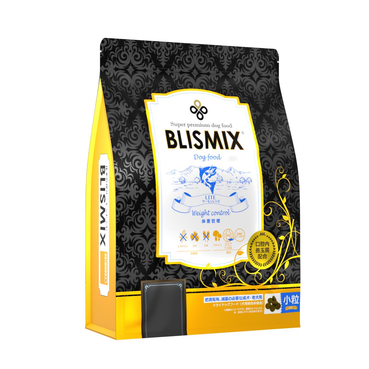 Natural - ブリスミックス　LITE　ウェイトコントロール　小粒　3kg　【BLISMIX　ドッグフード　体重管理　ダイエット　ライト】○