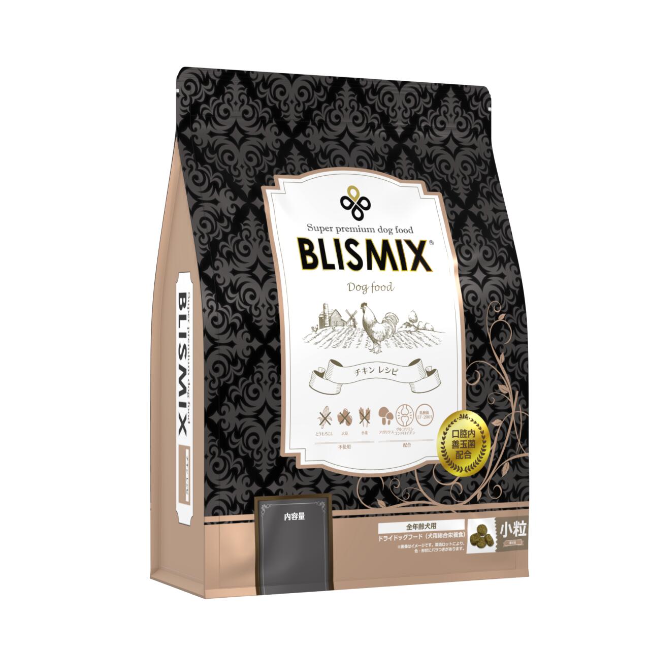 ブリスミックス　チキン　小粒　1kg　【BLISMIX　ドッグフード】○