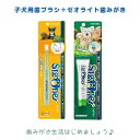シグワン 子犬用歯ブラシ(小さなお口用)+ゼオライトハミガキ【sigone デンタル】○