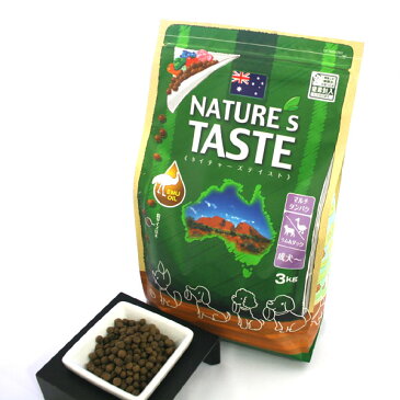 ネイチャーズテイスト ラム＆ダック　3kg 【Nature's Taste ドッグフード】 ○