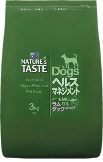 ネイチャーズテイスト ラム＆ダック　3kg　ヘルスマネジメント【Nature's Taste ドッグフード】 ○
ITEMPRICE