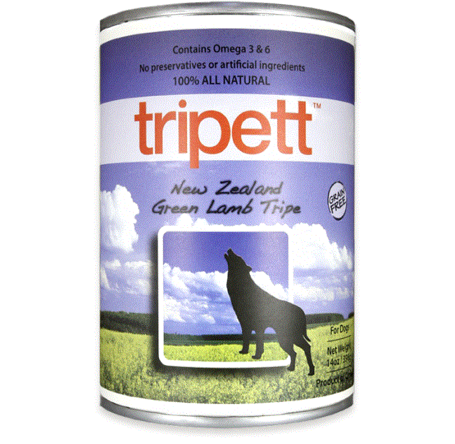 Rakuten - ペットカインド 　ニュージーランドグリーンラムトライプ　340g　トライペット [PetKind tripett]【缶詰　ウェットフード】○