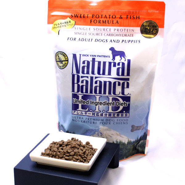 ナチュラルバランス　スウィートポテト＆フィッシュ 小粒　5ポンド (2.27kg) 【犬　Natural Balance グレインフリードッグフード　スモールバイツ】○
ITEMPRICE