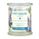 PET HOUSE キャンドル ライラックガーデン L ソイワックス 消臭○