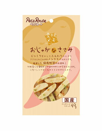 樂天商城 - ペッツルート　素材メモ　おじゃがなささみ　40g　○