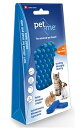 ペットアンドミー ラバーブラシ ソフト 短毛用 ブルー【pet＋me】 ○