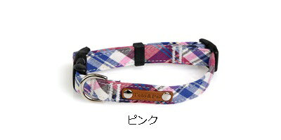 Toto & Pal オールドチェックカラー 15mm 【トトパル　トトアンドパル】○