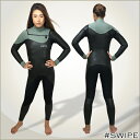 最強セミドライ　SWIPE　WETSUITS　チェストZIP　セミドライ　フルオーダー可　日本製 5mm　3mm　オーダー　レディースウェットスーツ