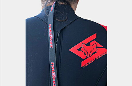 老舗ブランド　FOX　WETSUITS　ジャーフル　ジャージフルスーツ　フォックスウェットスーツ　日本製　サーフィン フルオーダー可 バックZIP　ノンジップ　3mm