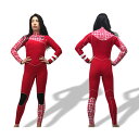 ウェットスーツ レディース ジャーフル ジャージフルスーツ オーダー チェストZIP 3mm サーフィン sup スワロフスキー 日本製 swipe wetsu...